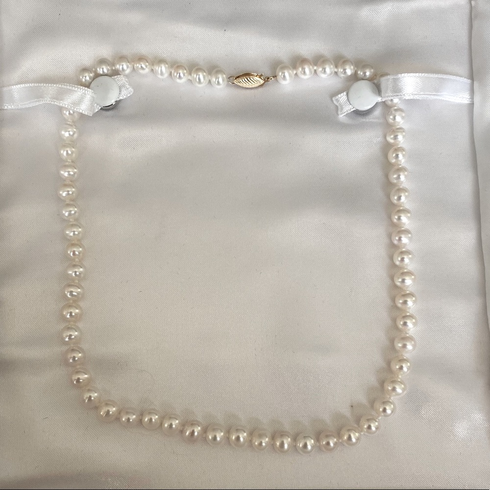 16.5 pearl necklace